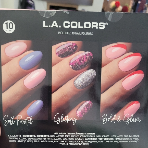 LA Colors NIB. Set of 10 Limited Edition nail colors. - Picture 8 of 8